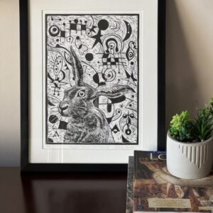 Alternative view of Misplaced Bunnies: Miro Madness - Monocolour