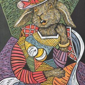 Misplaced Bunnies: Picasso - Square Root of a Carrot