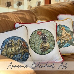 Alternative view of "Quo Vadis" Scatter Cushion Covers